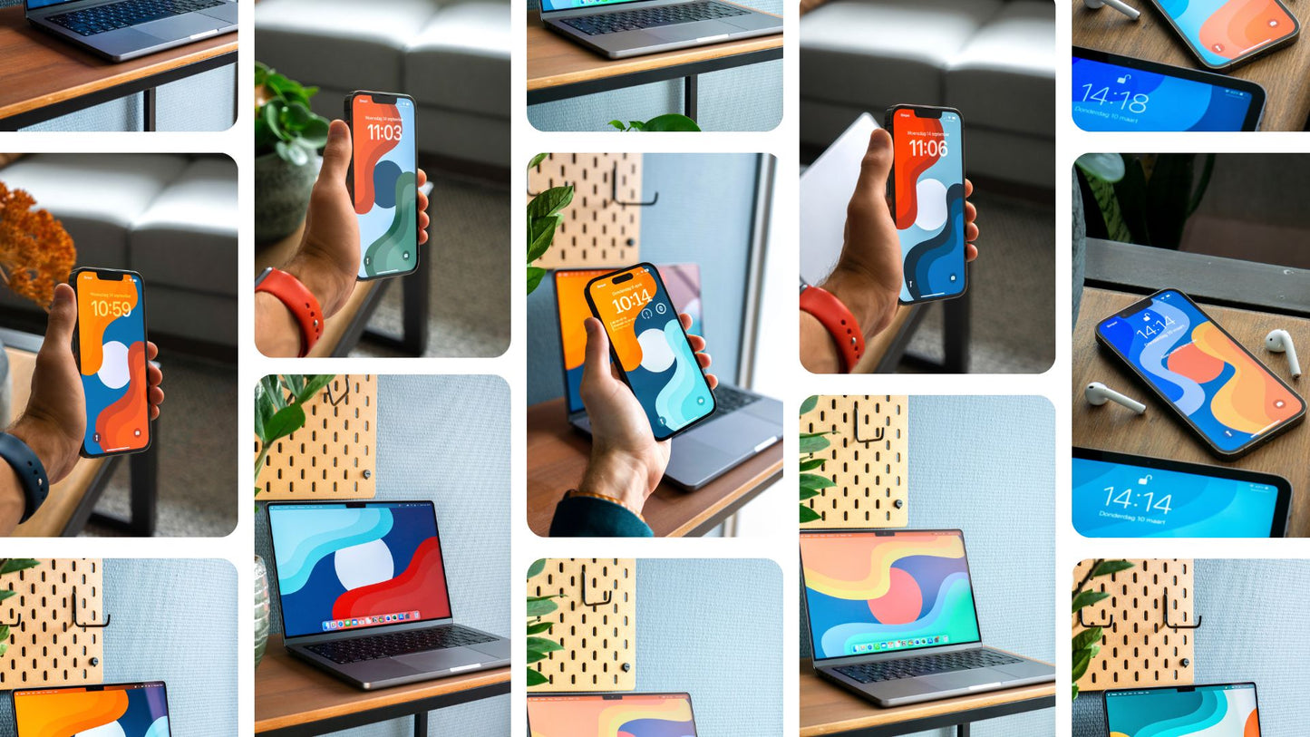 The Abstract Patterns Wallpaper Collection