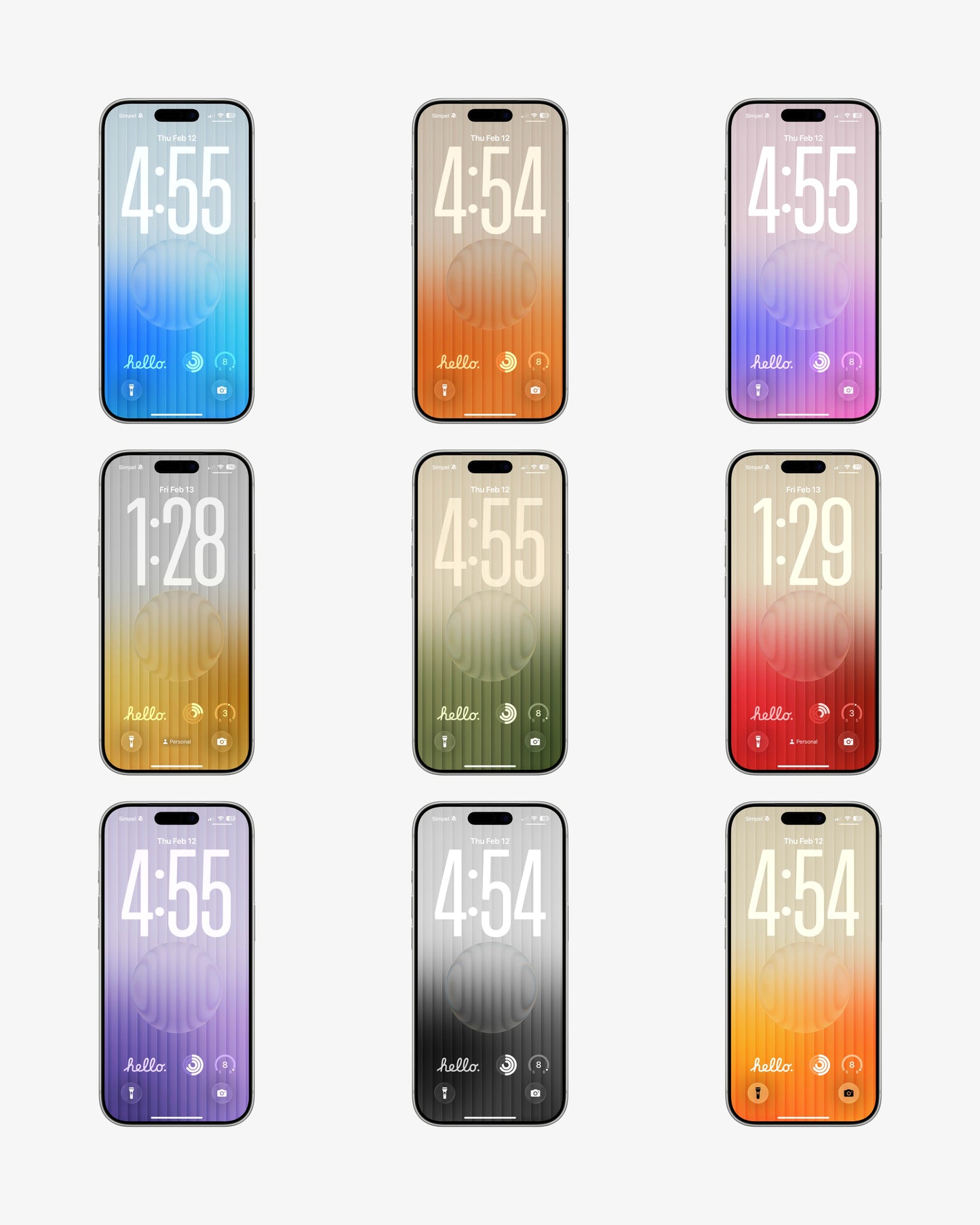 Slates Live Wallpaper Pack